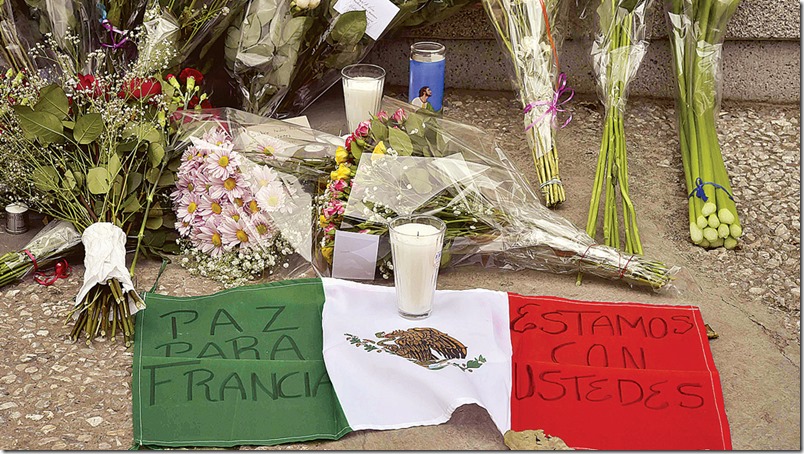 El 78% de mexicanos quiere más seguridad tras atentados en París