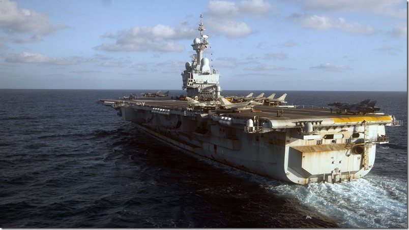 Francia lanza su primera misión desde el portaviones Charles de Gaulle sobre Siria e Irak
