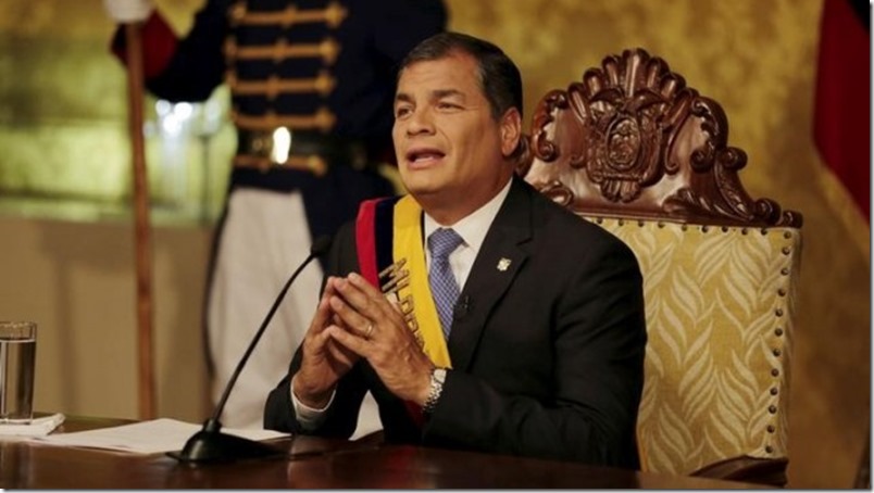 Ecuador: Rafael Correa no se presentará a elecciones presidenciales de 2017