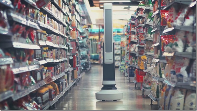 Robot paseará por los supermercados revisando si falta algún producto