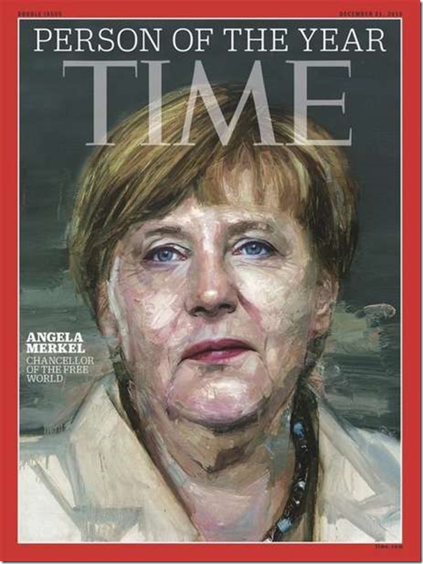 Angela Merkel, «Persona del año» de la revista Time