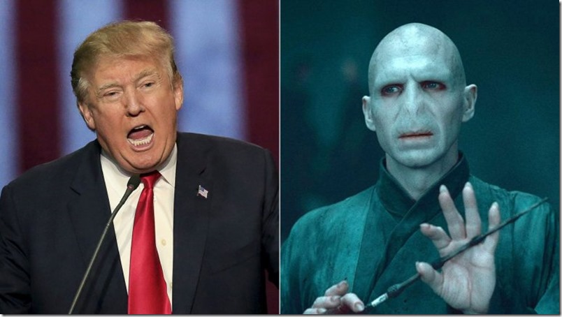 J.K. Rowling compara a Trump con Lord Voldemort