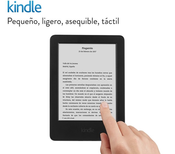 España: Compra el lector Kindle en oferta por sólo 79,99 euros