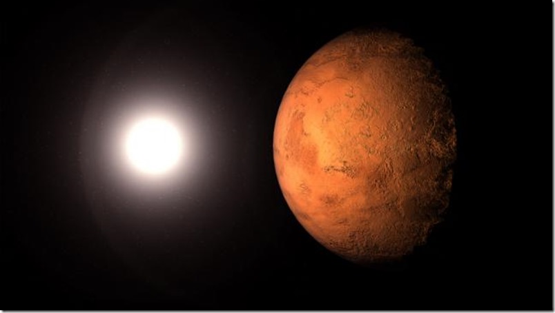 Así de espectacular podría ser el anillo de Marte cuando su luna explote