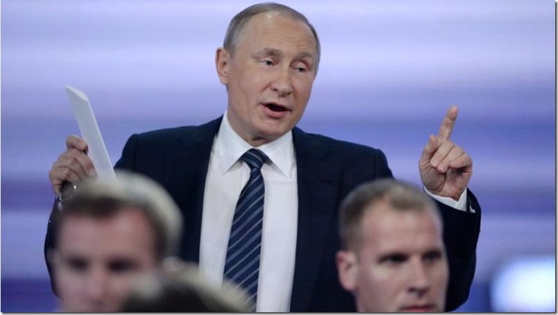 Vladimir Putin apoya a Donald Trump a la presidencia de EEUU