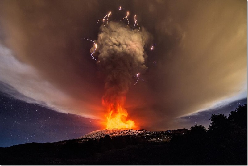Las 10 erupciones volcánicas más impresionantes del 2015