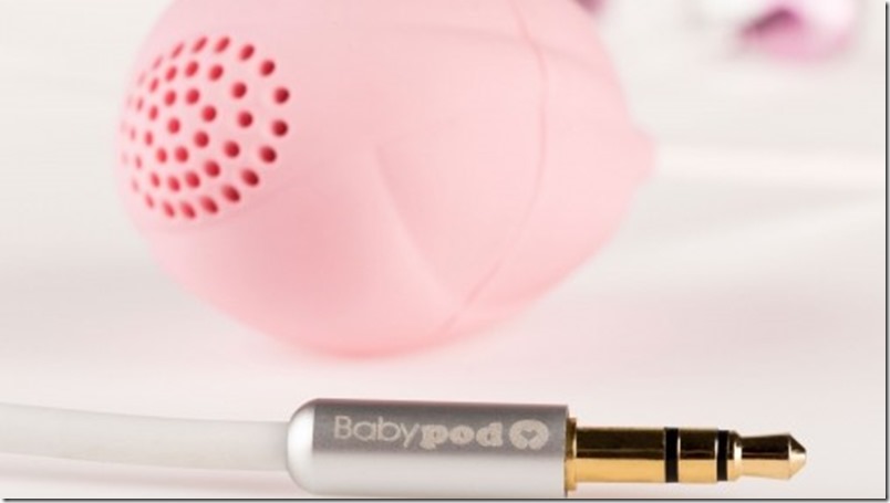 ¿Música para el bebé dentro del vientre? Esta pequeña bocina vaginal ayudará