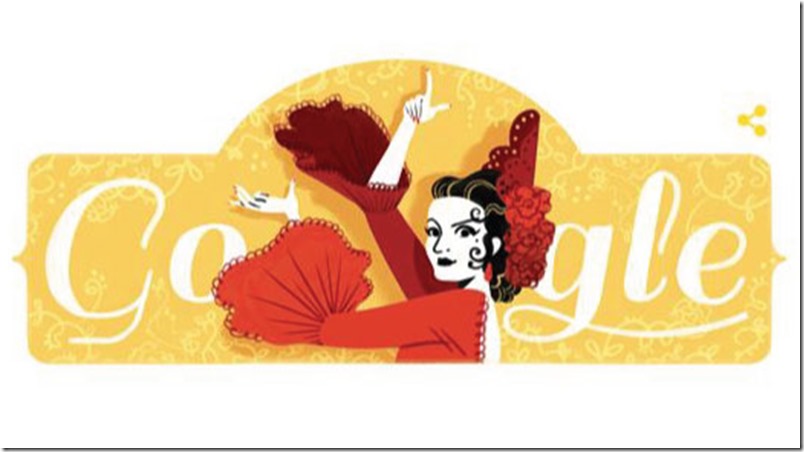 Lola Flores: Google rinde homenaje con doodle a la fallecida artista española (Video)