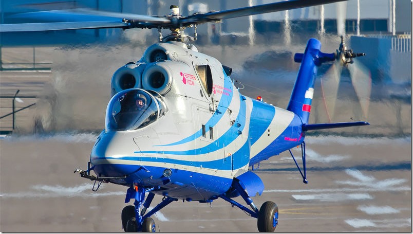 Rusia estrena un nuevo prototipo experimental de helicóptero de ataque