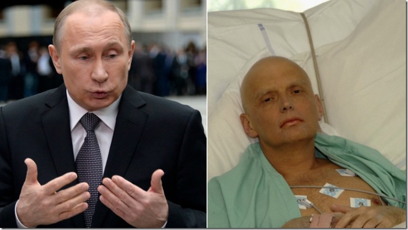 Putin habría ordenado la muerte de exagente ruso Litvinenko en Londres, dice investigación