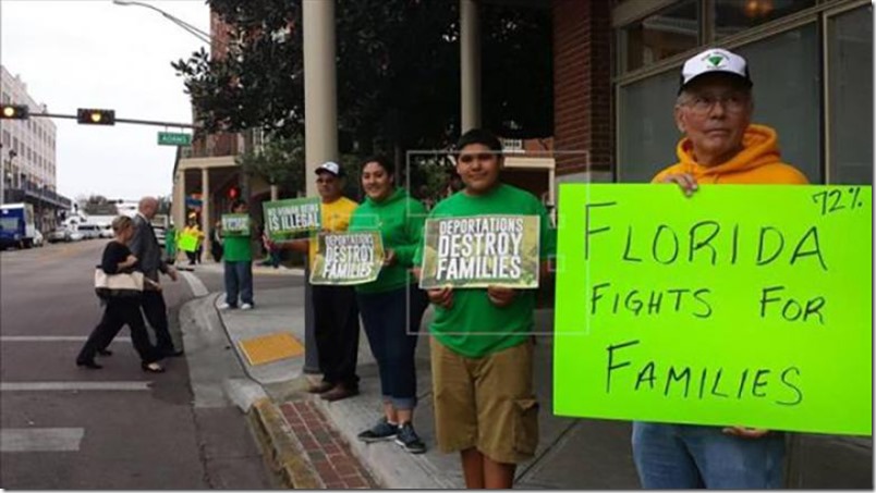Protestas en Florida por ley que obliga maestros a informar de indocumentados