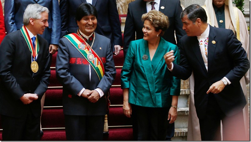 Bolivia Morales Inauguration