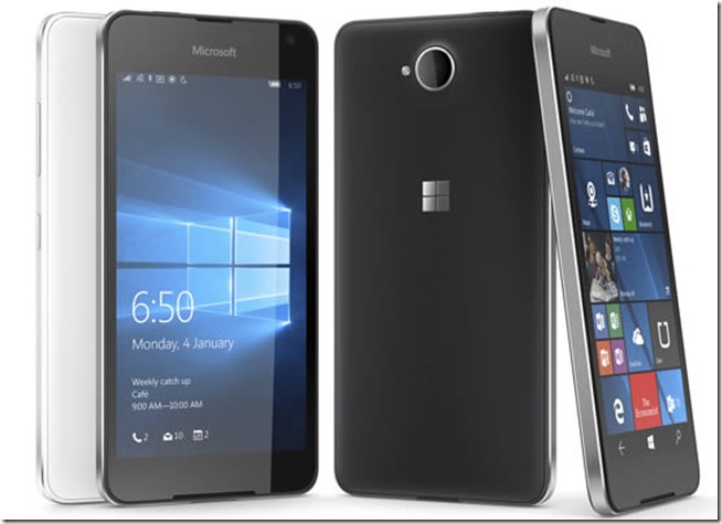 Microsoft Lumia 650, especificaciones completas