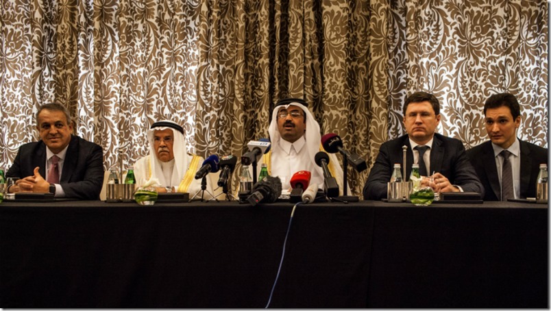 Venezuela, Arabia Saudita, Rusia y Qatar acuerdan congelar producción de petróleo