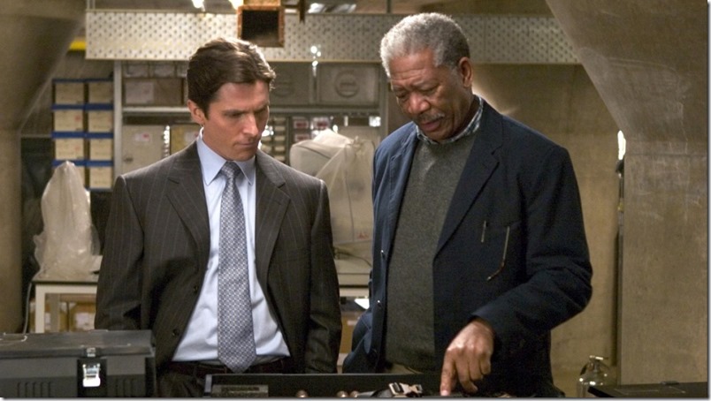 Morgan Freeman en Batman Begins