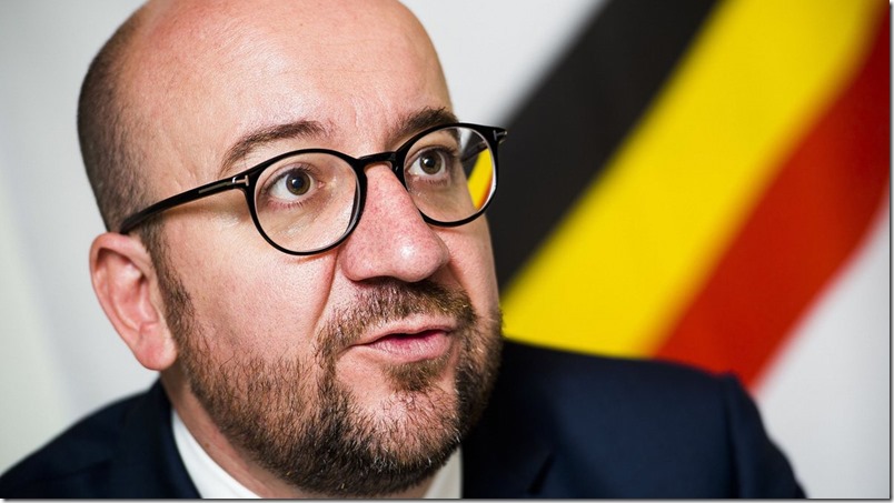 Terrorismo en Belgica - Reacciones - Charles Michel