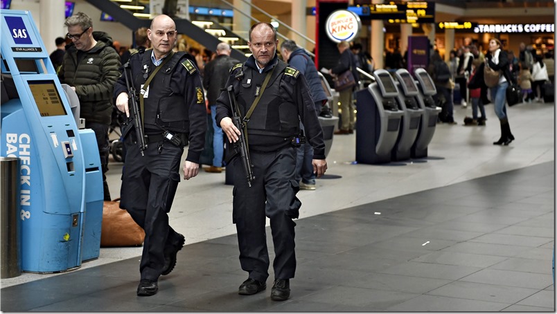 Aumentan las medidas de seguridad en el aeropuerto de Copenhague tras los atentados de Bruselas