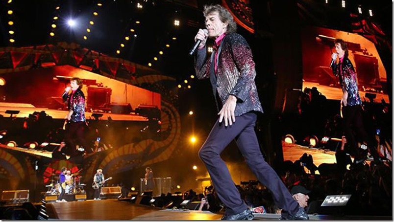 Concierto de los Rolling Stones en Cuba tuvo 1.3 millones de asistentes