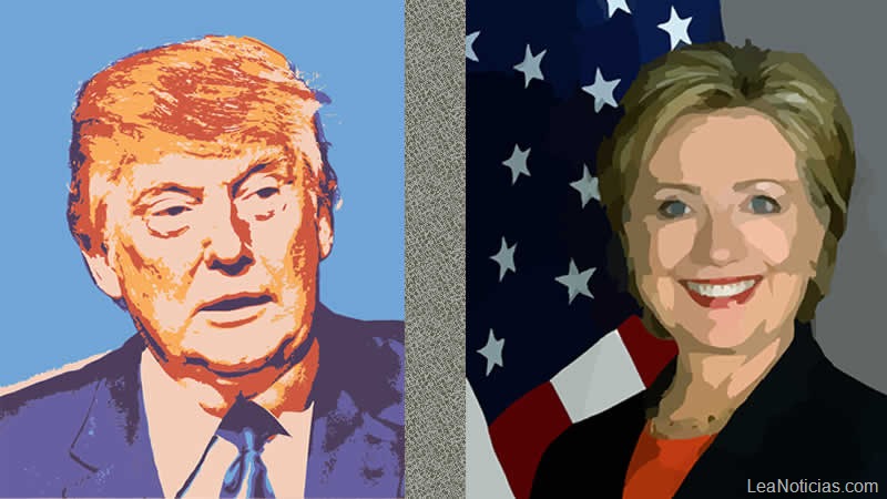 Clinton y Trump, ganará el menos odiado