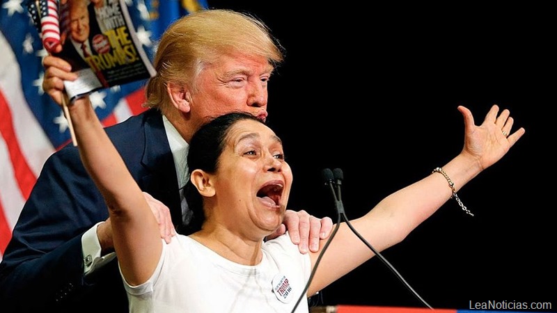 La hispana que apoyó a Donald Trump habría sido deportada de los EEUU