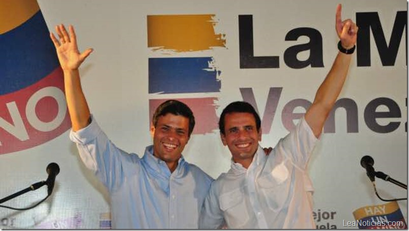 ¡SÍ PODEMOS! Capriles y Leopoldo llaman a todos los venezolanos a tomar Venezuela este domingo