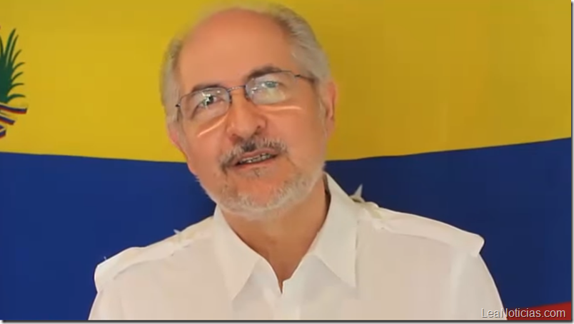 Alcalde Ledezma envió mensaje a la Unidad desde arresto domiciliario (video)