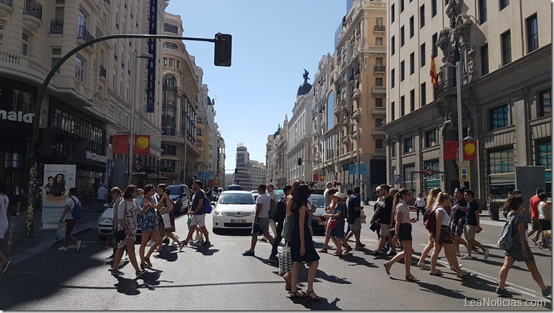 La Comunidad de Madrid es la región que más turistas ha recibido en España