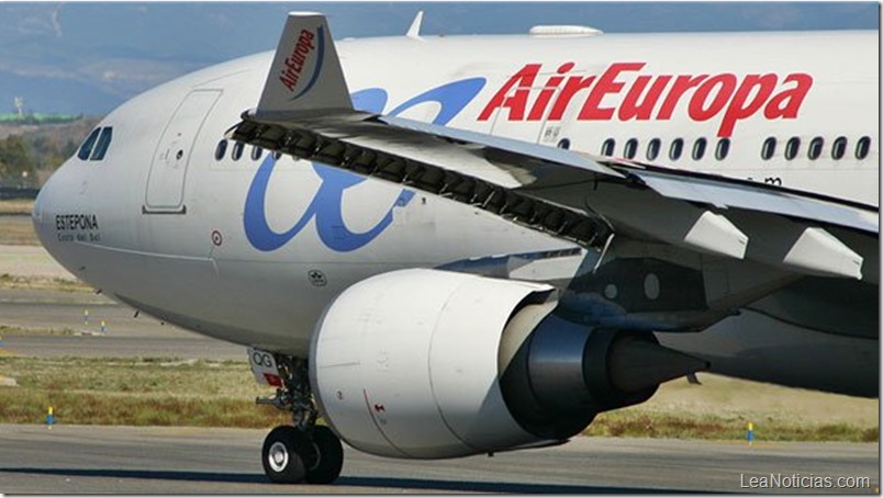 Pilotos piden a Air Europa que suspenda las pernoctas en Venezuela