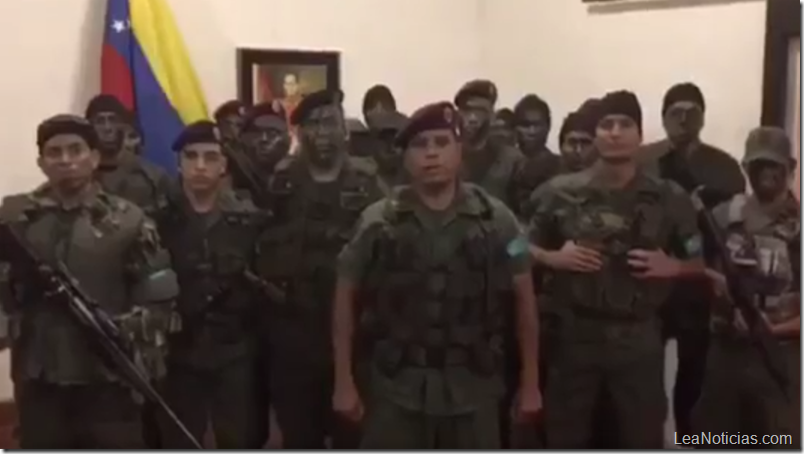 Se sublevan militares en el Fuerte Paramacay de Valencia