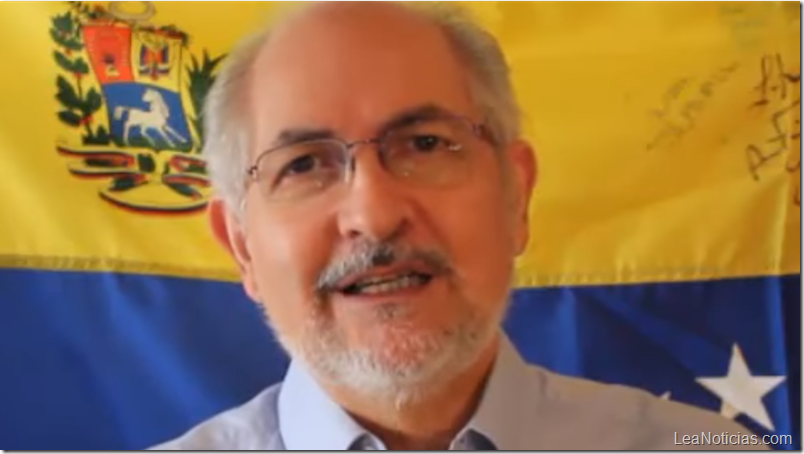 ¡HACIA FALTA QUE ALGUIEN HABLARA ASÍ! Vea el impecable mensaje de Antonio Ledezma al país (video)