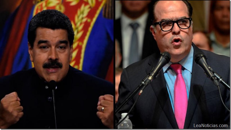 Maduro acusa a Julio Borges de promover agresión contra Venezuela durante su gira por Europa