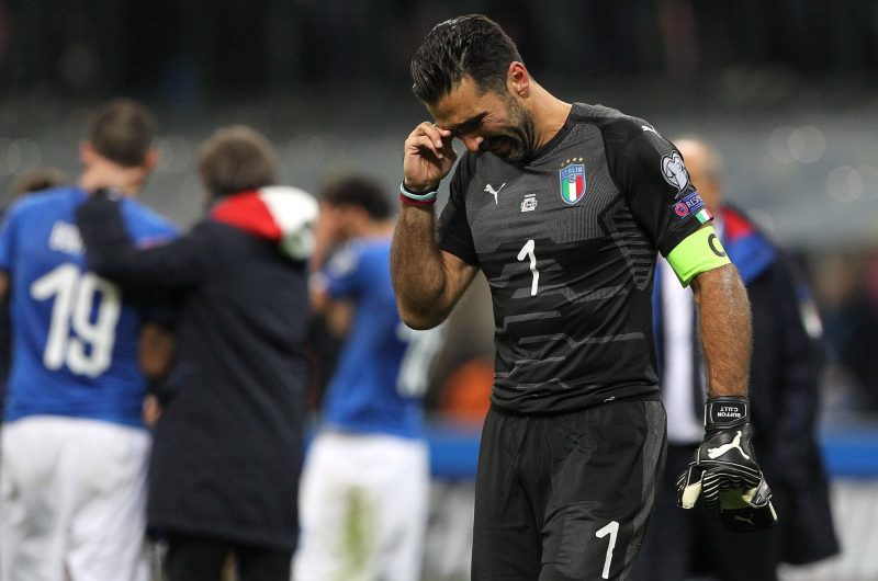 Italia fuera del Mundial de fútbol luego de 60 años