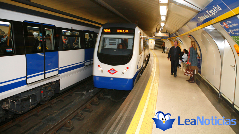 Inmigrante africano deja mal herido a vigiliante del Metro de Madrid