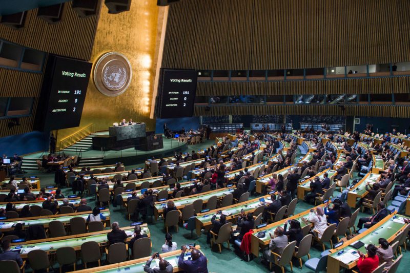191 países votaron contra el bloqueo a Cuba en Asamblea General de la ONU