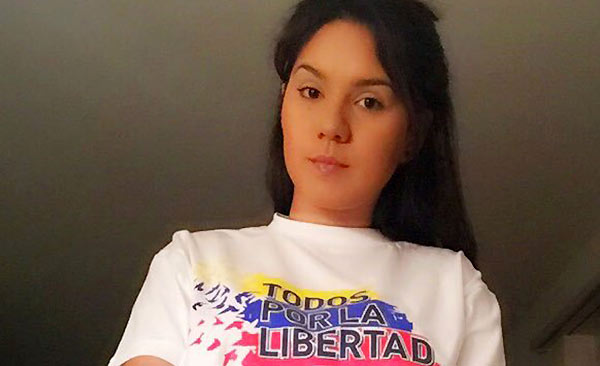 Liberan con medidas cautelares a Steicy Escalona, novia del diputado de VP Gilber Caro