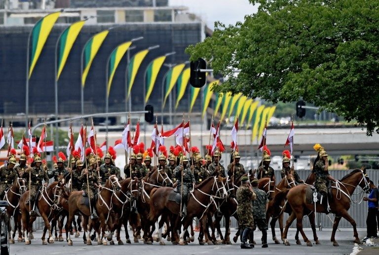 Fuerte esquema de seguridad marca último ensayo de investidura presidencial en Brasil