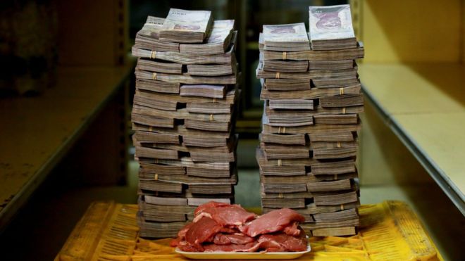Venezuela cierra 2018 con hiperinflación de más 1 millón y medio por ciento: Congreso