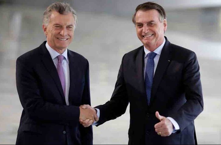 Mauricio Macri y Jair Bolsanaro dan espaldarazo a la Asamblea Nacional de Venezuela