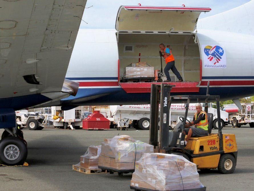 Puerto Rico realizó el primer envió de ayuda humanitaria a Venezuela