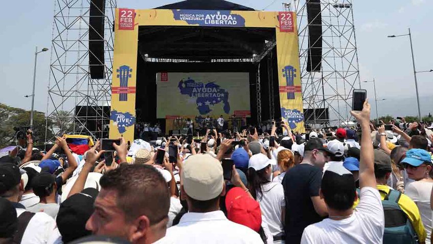 El concierto «Venezuela Aid Live» recaudó casi 2,5 millones de dólares
