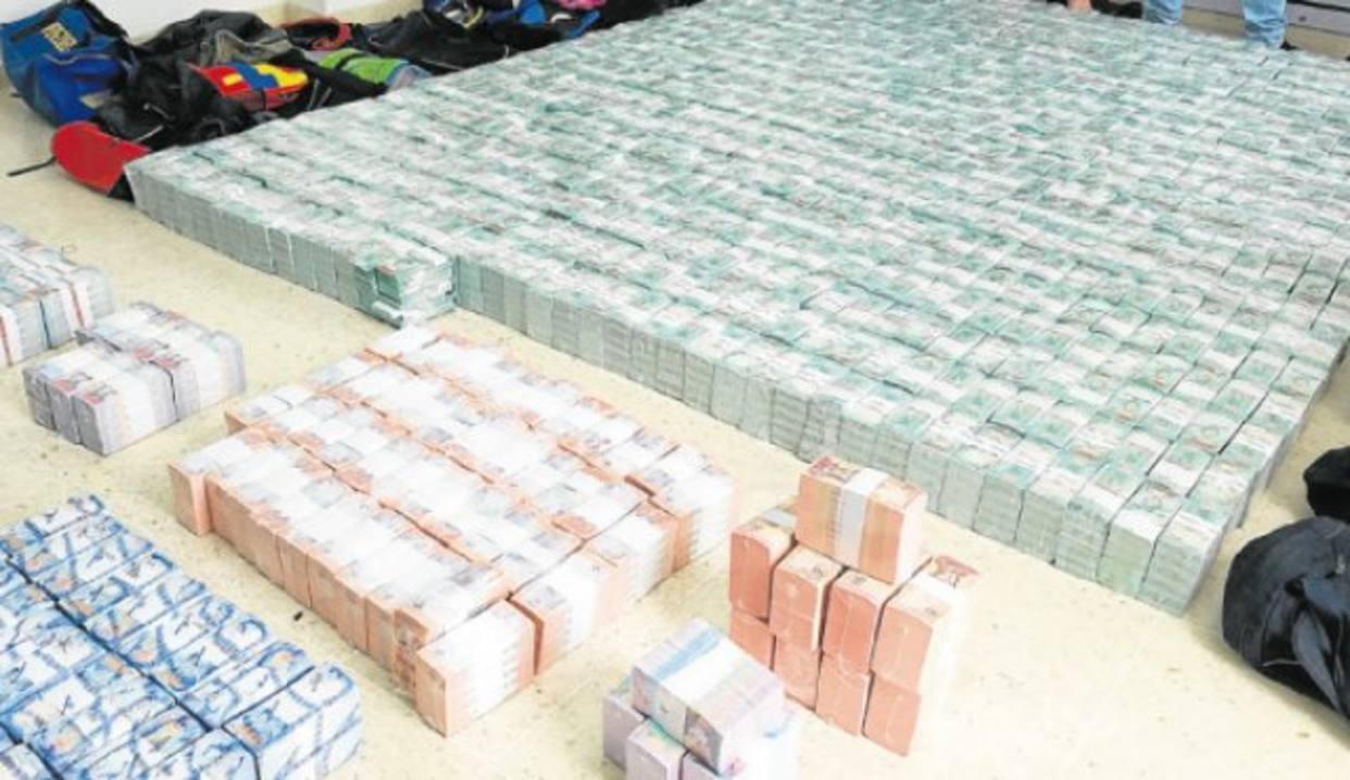 Policía colombiana confiscó 858.000 billetes venezolanos en Cúcuta
