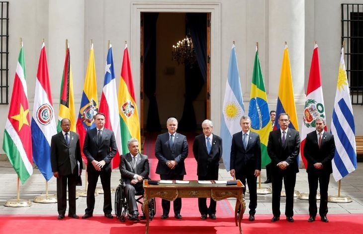 Países sudamericanos inician proceso para crear nuevo bloque regional