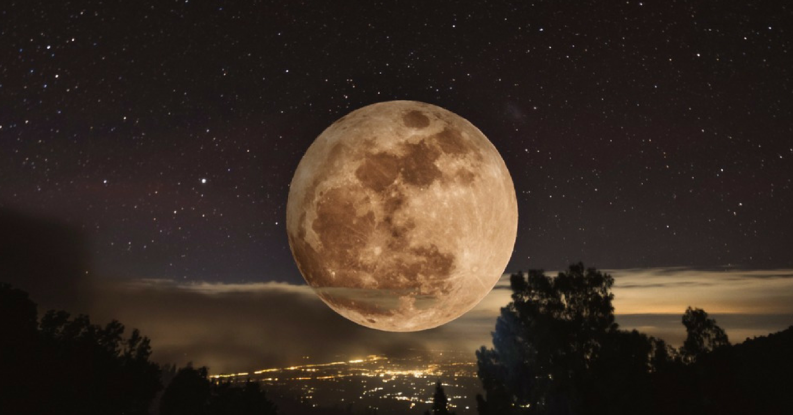 «Superluna de gusano» Mira aquí la luna llena que no se veía desde 1981