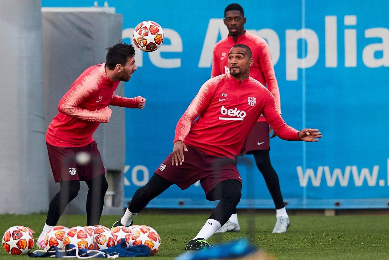 Barcelona y Messi listos para ir contra el Manchester United