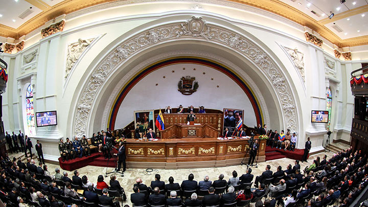 ANC aprobó allanamiento de la inmunidad parlamentaria a Juan Guaidó