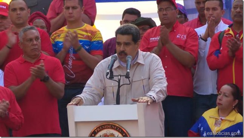 Maduro agradece a Noruega sus «esfuerzos» para avanzar en los diálogos por la «paz y estabilidad» en Venezuela