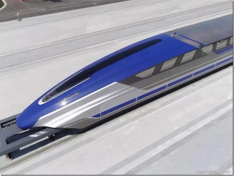 China tendrá tren bala flotante que alcanzará 600 km/h