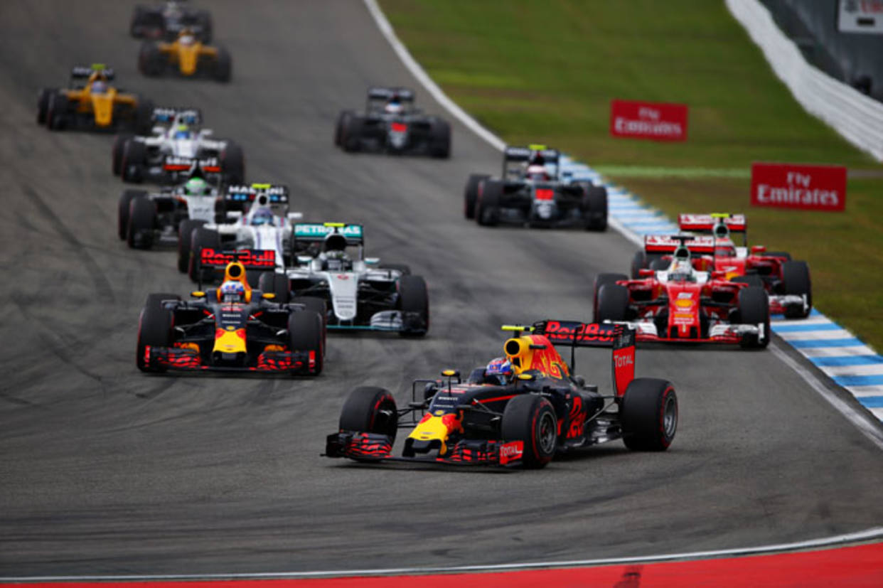 Max Verstappen ganó el gran premio de Alemania