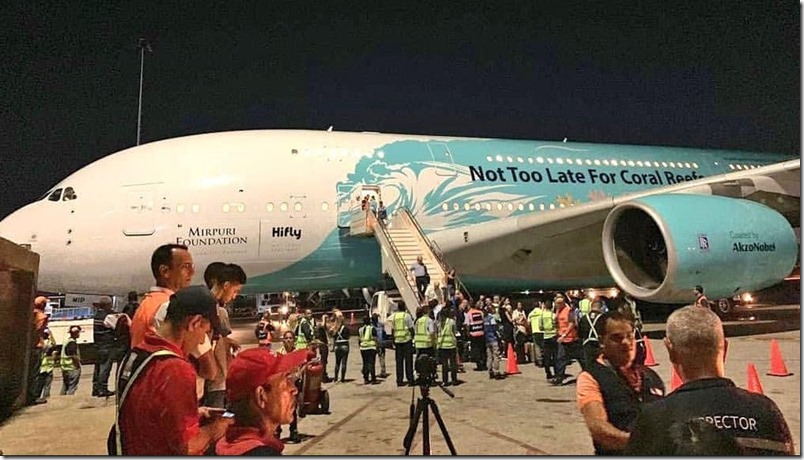 El avión comercial más grande del mundo llegó a Maiquetía con 73 pasajeros