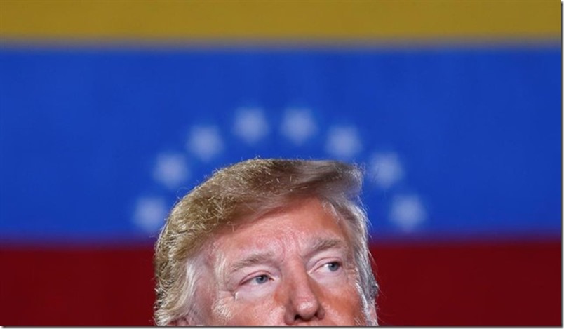Trump califica a Venezuela de «lugar fantasma» y sigue barajando opciones